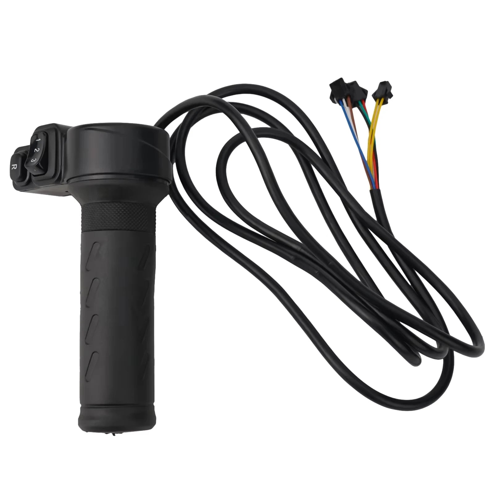 1 Pair EBike Scooter 24V 36V 48V 72V 3-Speed 8PIN, Reverse Gear Switch, For Electric Bike Throttle Control Handle