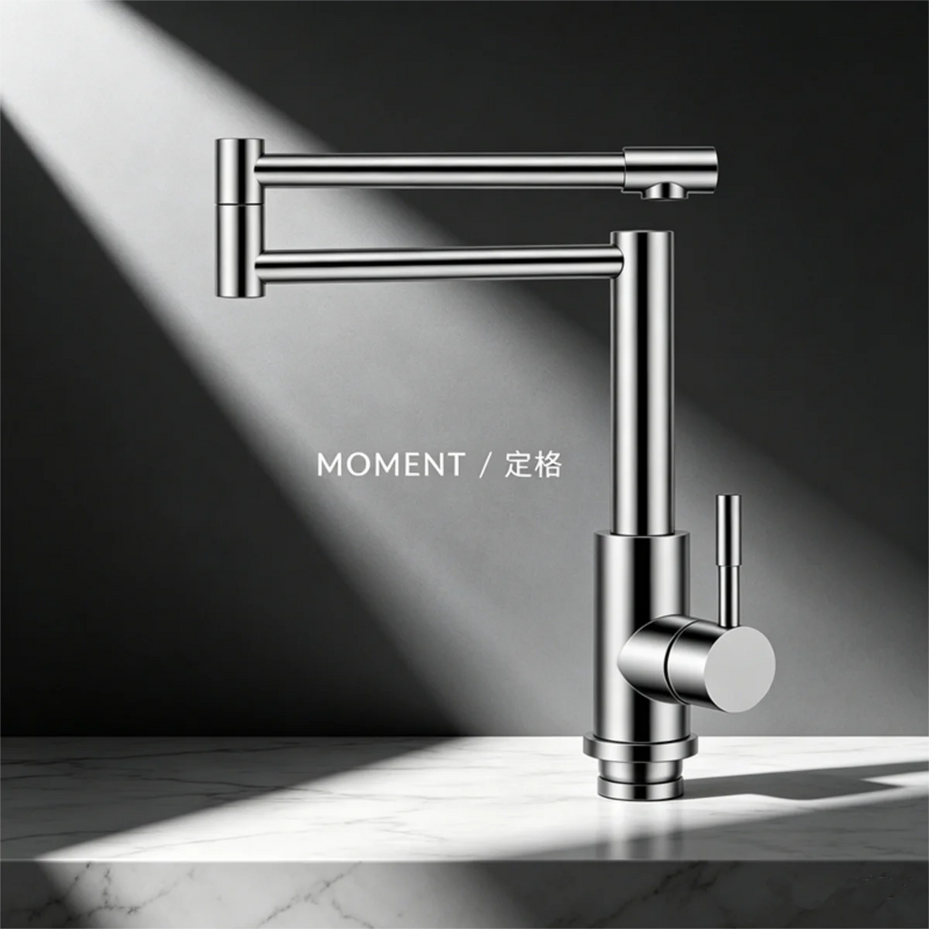 Foldable Kitchen Faucet Pot Filler Faucet Telescopic Cold And Hot Water Mixing Faucet Rotating Sink Faucet Tap