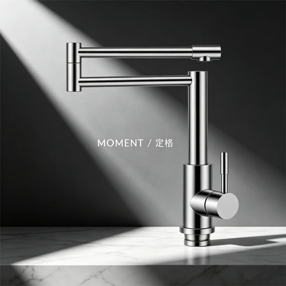 Foldable Kitchen Faucet Pot Filler Faucet Telescopic Cold And Hot Water Mixing Faucet Rotating Sink Faucet Tap