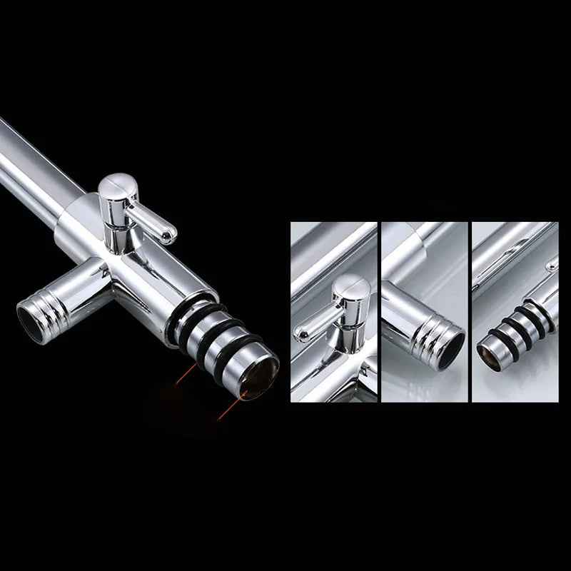 . 1 Set Bathroom Rainfall Shower Faucet Set Mixer Tap With Hand Sprayer Wall Mounted Chrome Copper YT-5335
