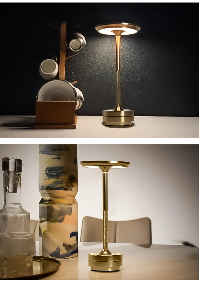 Modern Simple Creative Night Light Retro Atmosphere LED Lamp European And American Bar Table Decoration Lamp