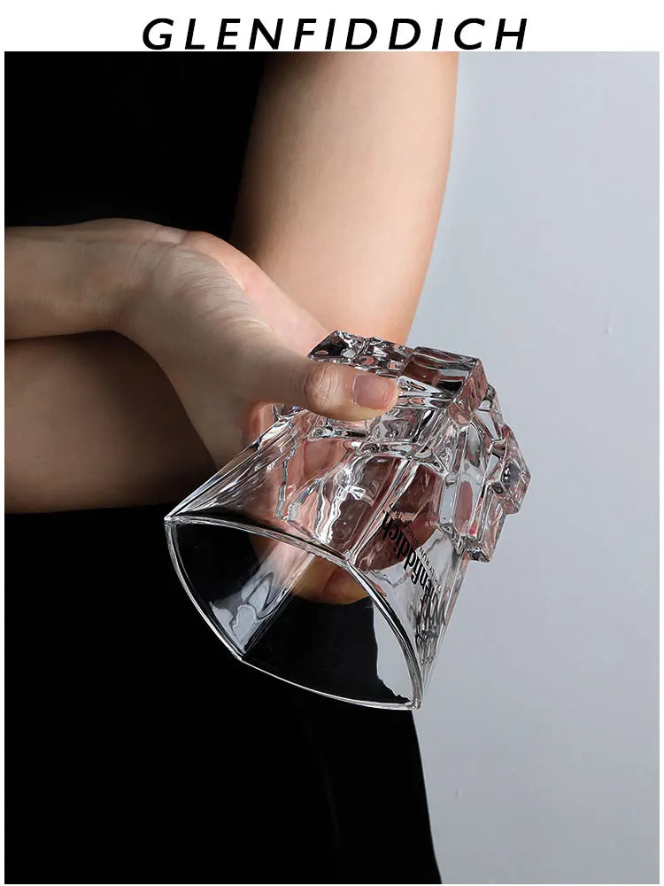 Fashion Whiskey Glasses, Scotch Whisky, Bourbon, Cocktails, RUM, Durable Whiskey Glasses