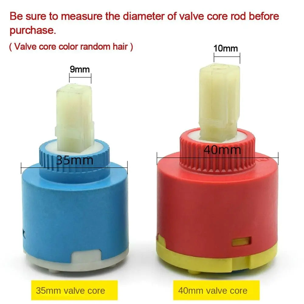Kitchen Faucet Handle Bathroom Basin Tap Replacement Cover 35/40mm Spool Faucet Switch Handle Taps Repair Accessories