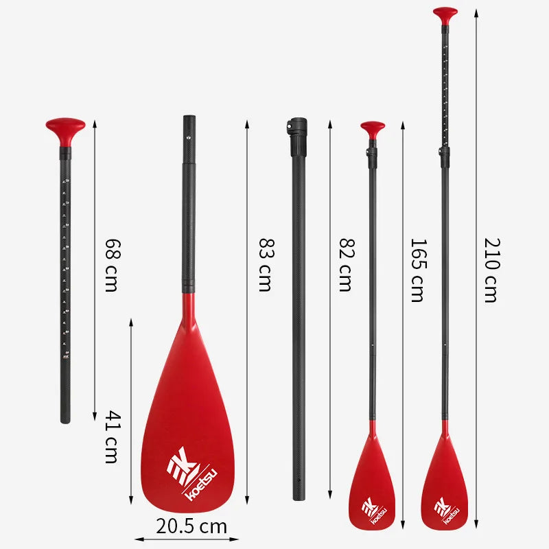 Inflatable Stand Up Paddle Carbon Fiber Paddle Surf Sup Accessory Light Weight