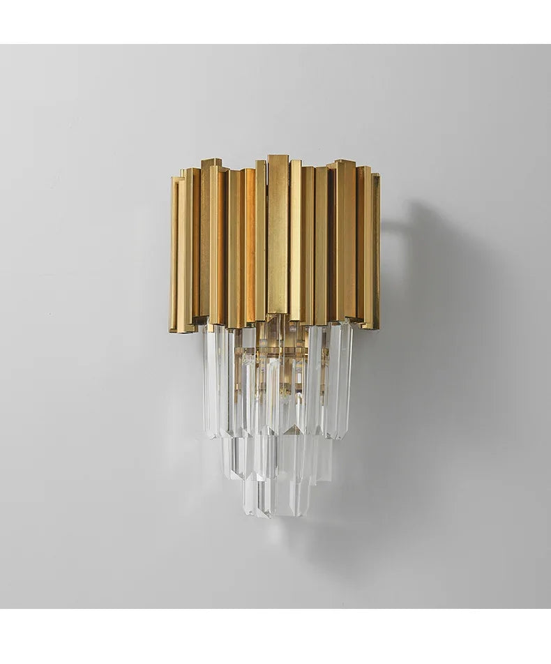 Modern Luxury Crystal Minimalist Creative Living Room Background Wall Staircase Wall Lamp Bedroom Bedside Lamps