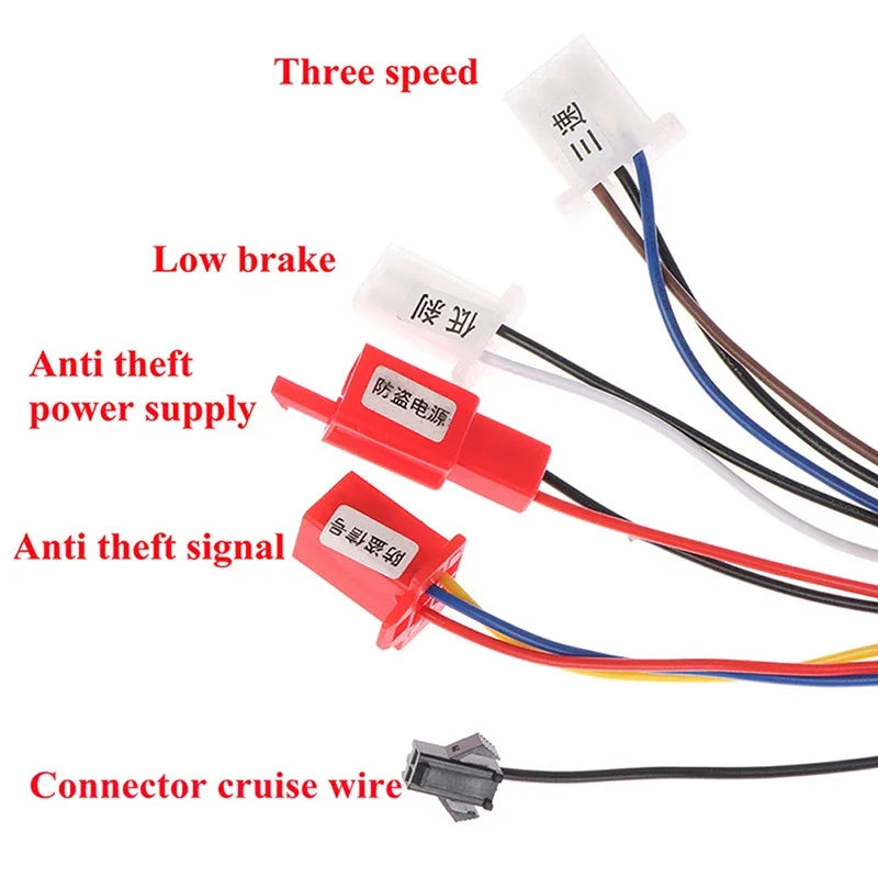 Electric Bicycle Accessories 36V/48V Electric Bike 350W Brushless DC Motor Controller For Scooter