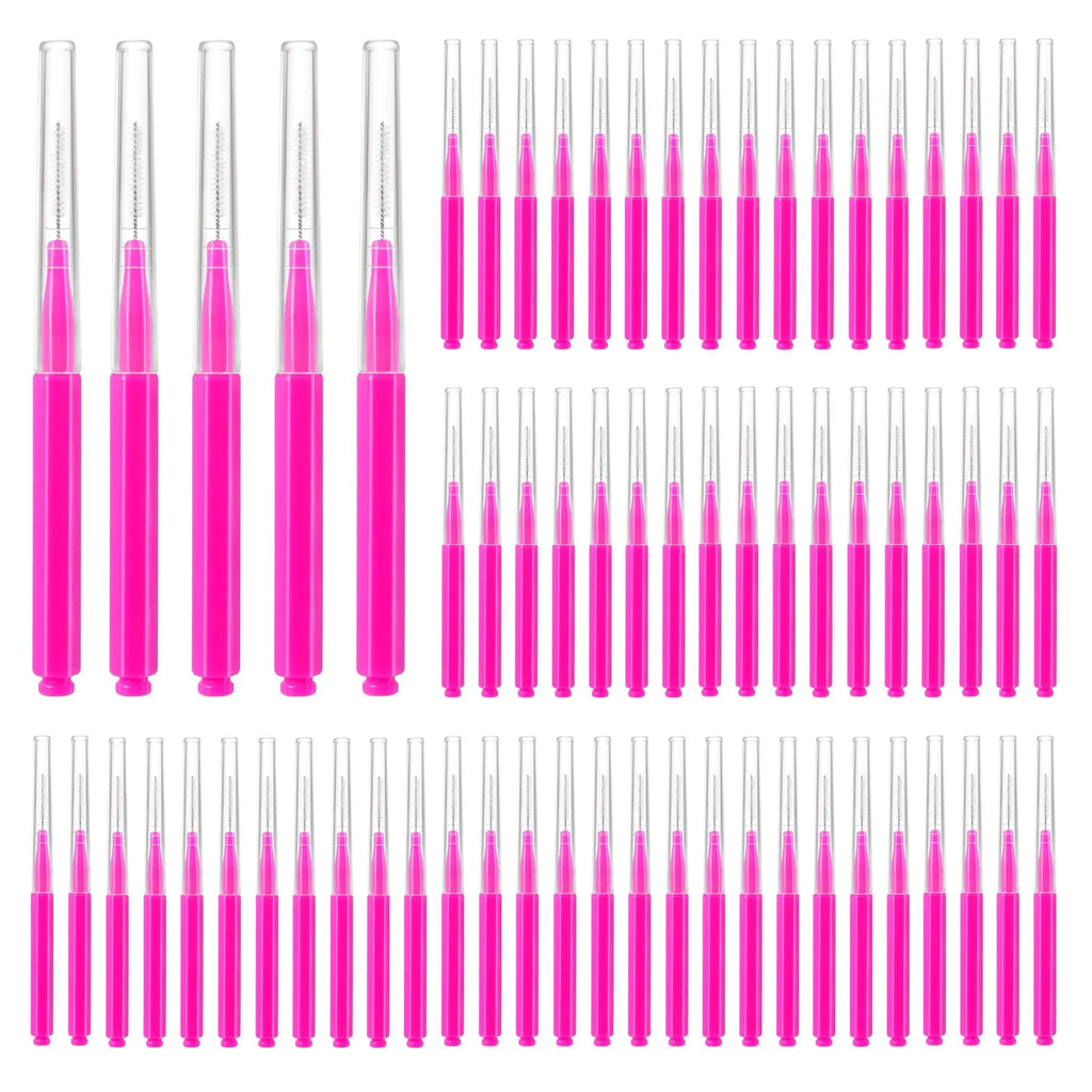 10/50PS Portable Mini Eyebrow Brushes Disposable Eyelash Brow Lifting Brush Applicators Lash Extension Comb Beauty Makeup Tools