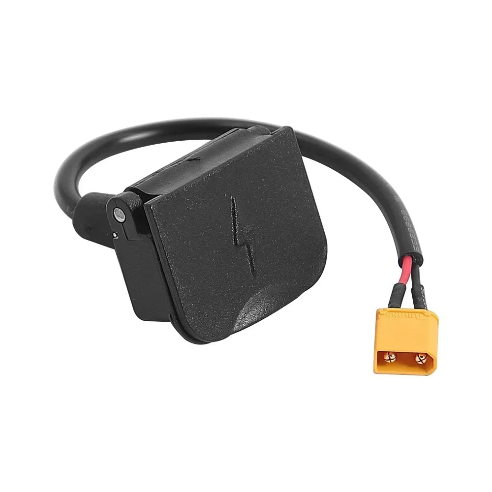Charging Port Component Socket Plug Connecting Charging Interface Parts for Kugoo Kukirin G2 Max Electric Scooter
