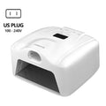 Comeuv Nail Lamp Single Toe Single Finger Gel Nail Curing Lamp Full Hand Fast Drying LED Light Nail Dryer Auto Sensor Dual Lamp