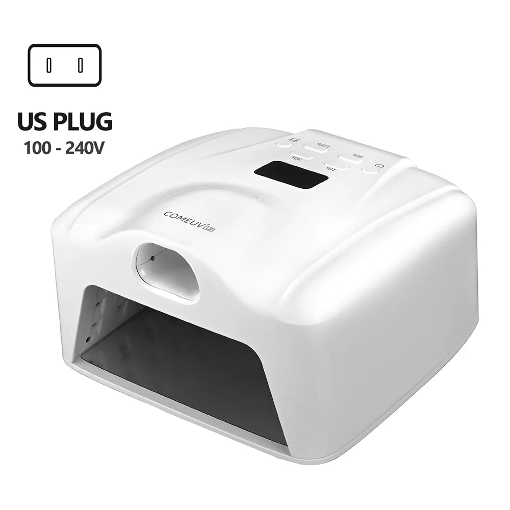 Comeuv Nail Lamp Single Toe Single Finger Gel Nail Curing Lamp Full Hand Fast Drying LED Light Nail Dryer Auto Sensor Dual Lamp