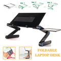 Foldable Laptop Stand Cooling Notebook Bracket Adjustable Ergonomic Laptop Support Base Holder Laptop Tablet Accessories Stands