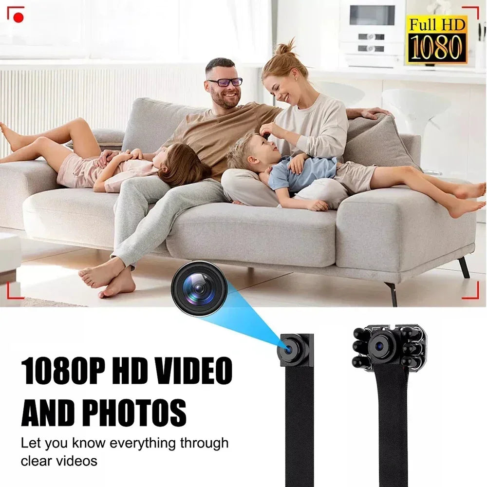 HD 1080P WiFi Camera DIY Small Camera Mini Cam Infrared Night Vision Motion Detection Support Remote View P2P Micro Webcam