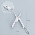 Mini Portable Portable Small Scissors Creative Paper-cutting Notebook Tool That Can Be Extended and Folded