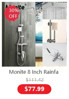 Monite Wall Mounted Bathtub Chrome Brass Bathroom Basin Mixer Faucet Sink Tap Hot & Cold Water Mixer Retail Laundry Faucet