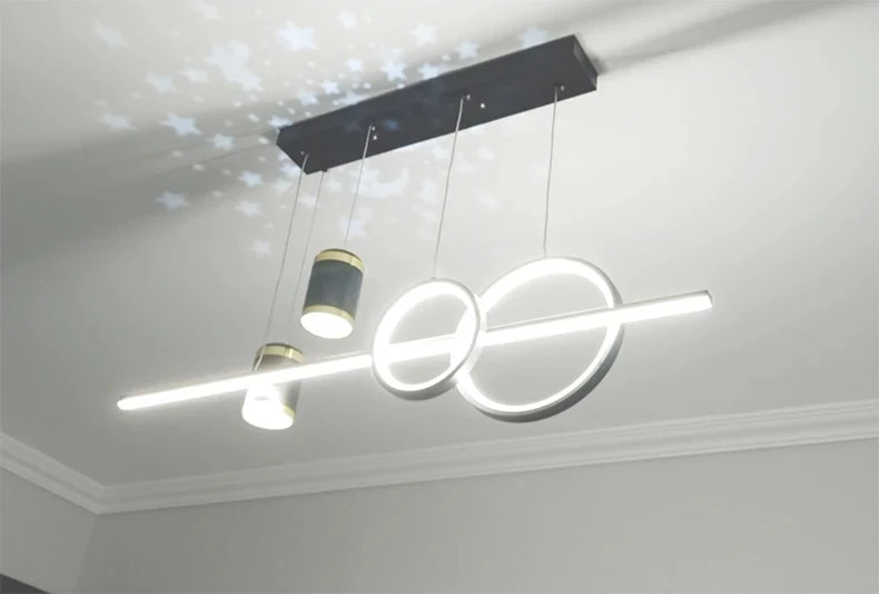 Modern Restaurant Pendant Lights LED Dining Tables Kitchens Ceiling Lights Modern Minimalist Hotels Bars Cafes Home Decor