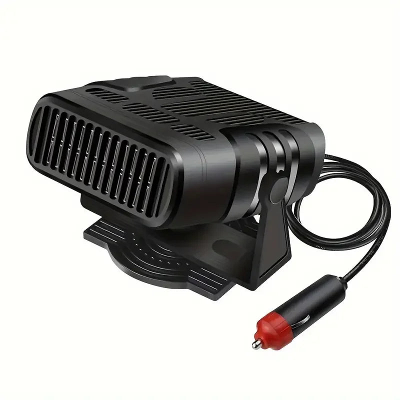 Car Heater Air Fan 12V Portable Demister Defroster Heating Fan Dryer Windshield Defogging Accessroies