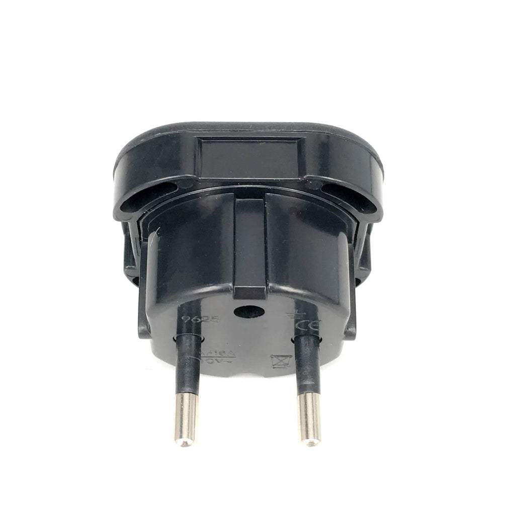 1pcs EU Eletrical Socket UK To EU Travel Plug Adapter Electrical Plug Converter Outlet British UK AC Power Cable Charger Socket
