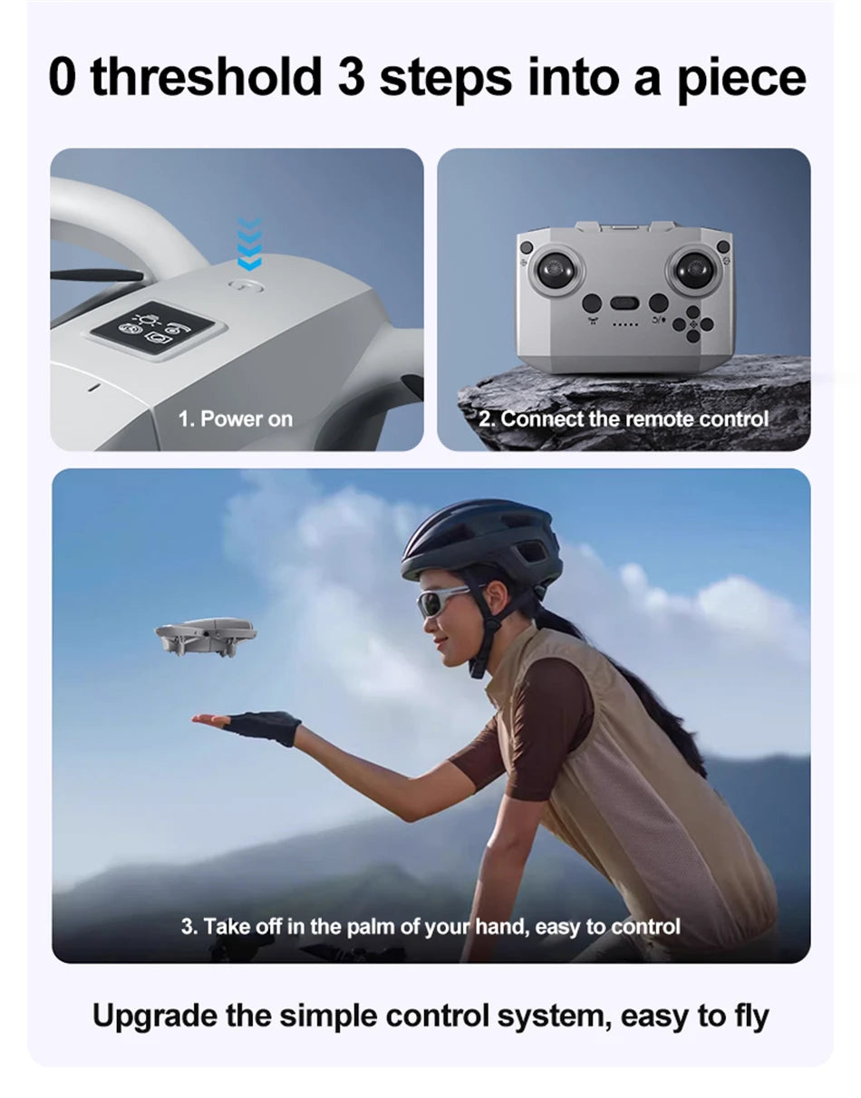 2026 GT3 MAX RC Drone 8K 5G Professional HD Aerial Photography Obstacle Avoidance Remote Control Aircraft Dual Camera Quadcopter