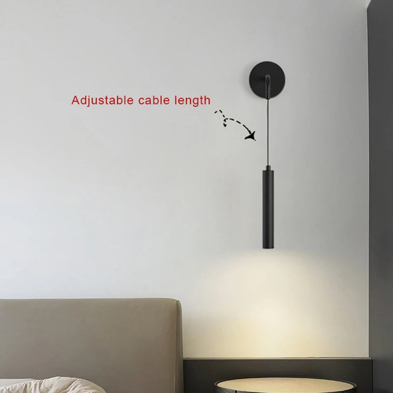 Modern Wall Lamp LED Wall Light Simplicity Spotlights Wall Sconces Indoor Lighting Room Decor For Bedroom Living Room Bedside
