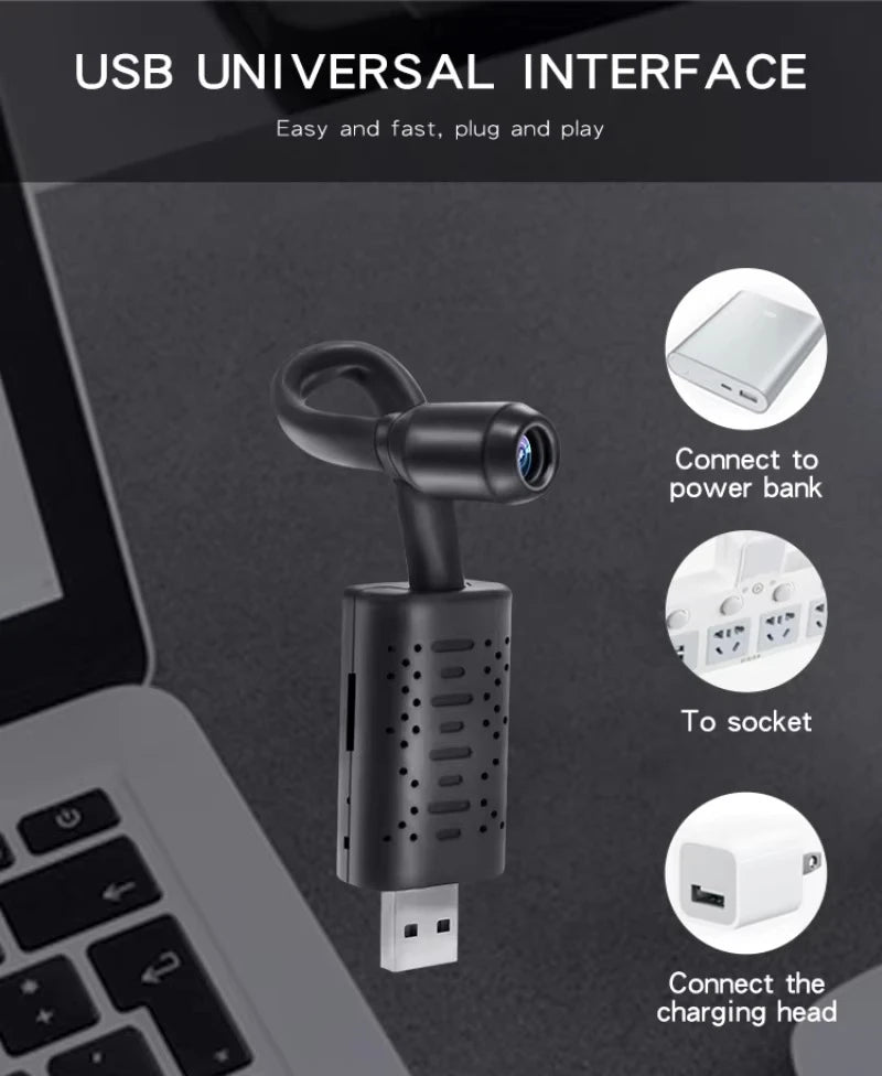 Mini Camera 1080P HD WiFi Wireless Camera Video Recorder Home Security Surveillance Motion Detection P2P Camcorder Remote View