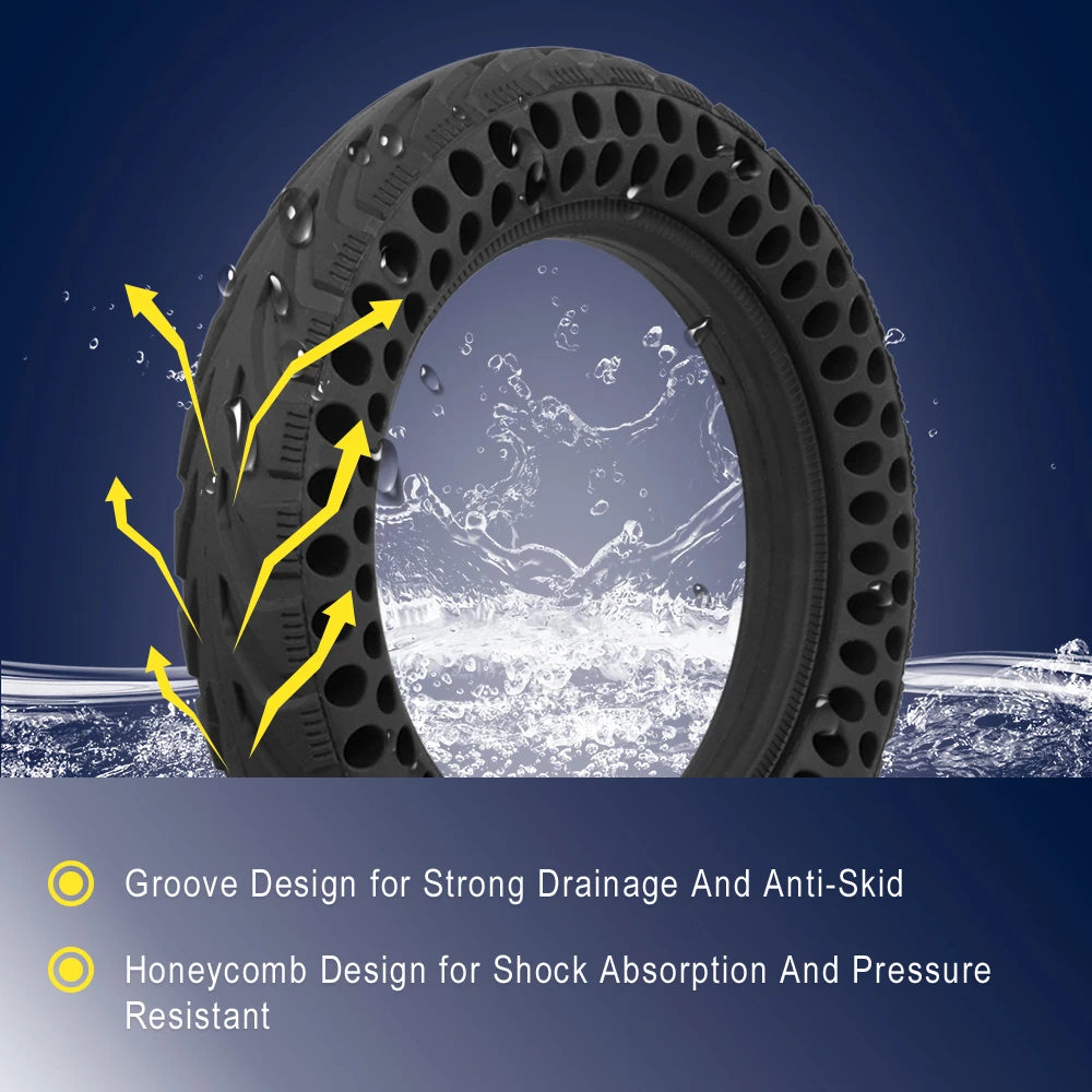 12 Inch Tyre 12 1/2x2 1/4 (57-203)For E-Bike Scooter 12x2.125 Tire Electric Scooter Balancing Hoverboard Honeycomb Soild Tyre