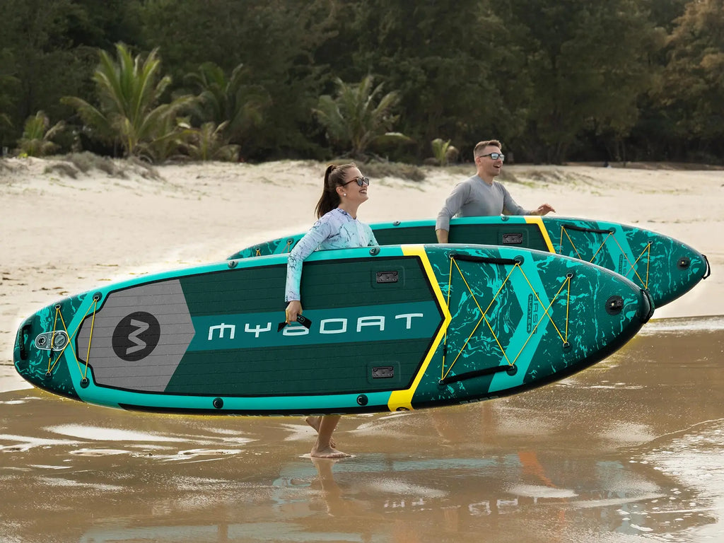 Myboat SUB Waterproof Inflatable Paddle Board 11'6''x35''x6''Adult Standing Style Aquatic Fishing With Accessories SUP сапборд