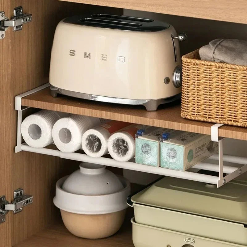 Homeware Storage Organizer Cabinet Multi-Layer Partition Retractable oe Ra under Hanging elf Space Dividers Expandable