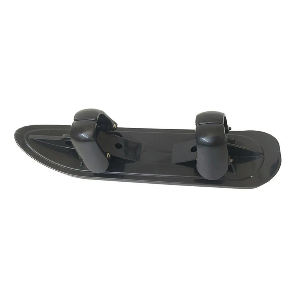 Scooter Ski Sled 2 in 1 Snow Sledge Board Outdoor Winter Snowboards Ski Sled Board for Golf Carts Bike Skiing Attachment