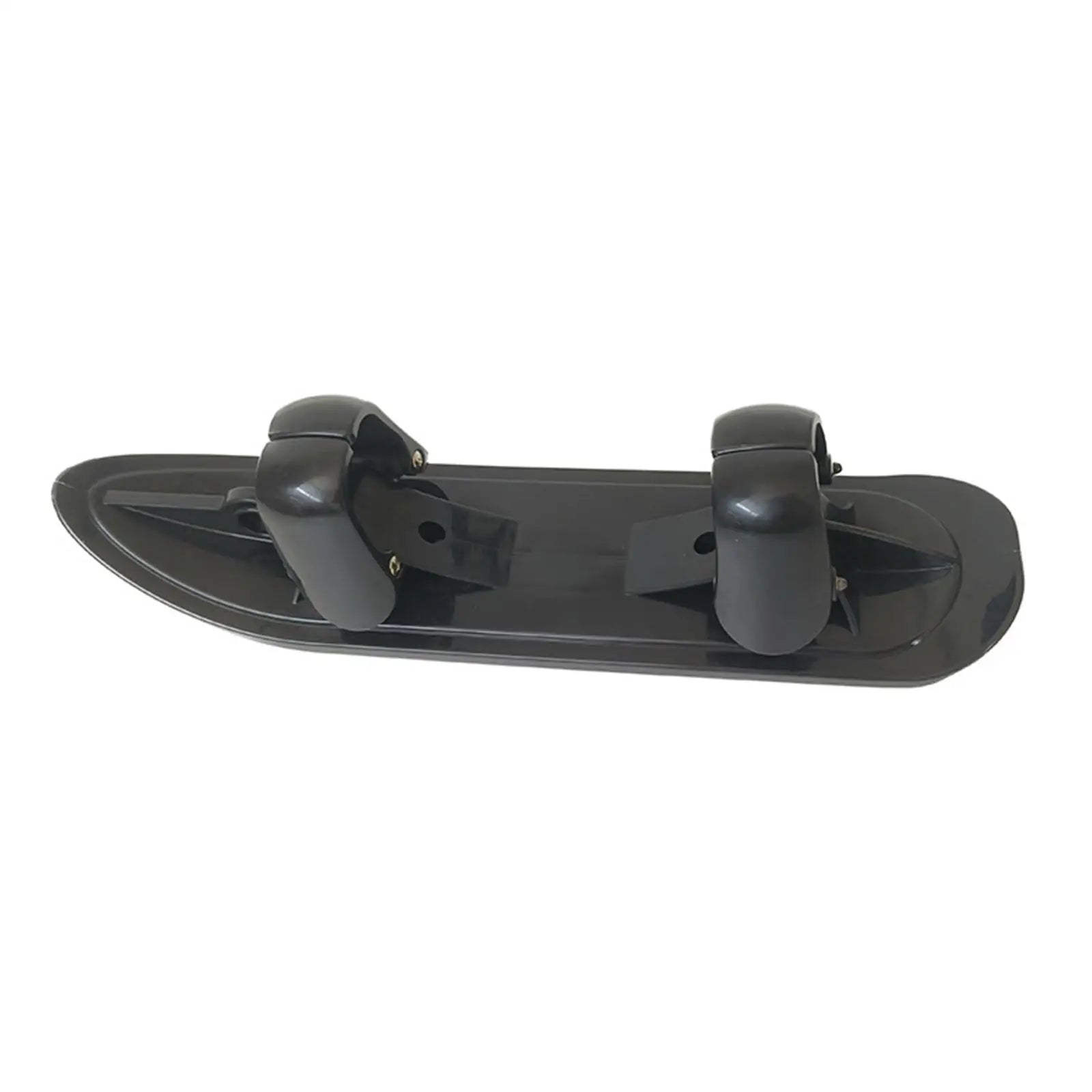 Scooter Ski Sled 2 in 1 Snow Sledge Board Outdoor Winter Snowboards Ski Sled Board for Golf Carts Bike Skiing Attachment
