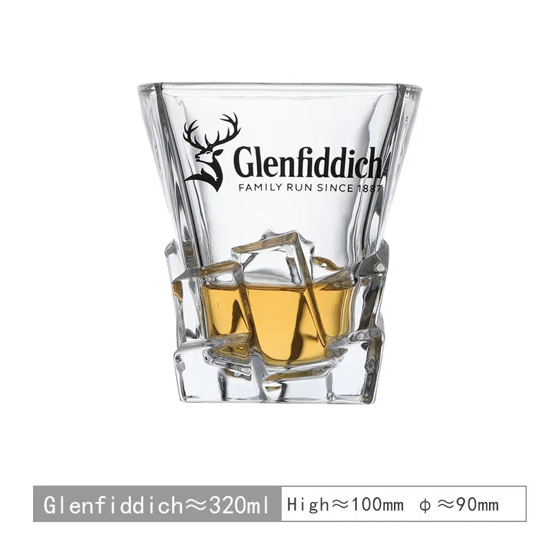Fashion Whiskey Glasses, Scotch Whisky, Bourbon, Cocktails, RUM, Durable Whiskey Glasses
