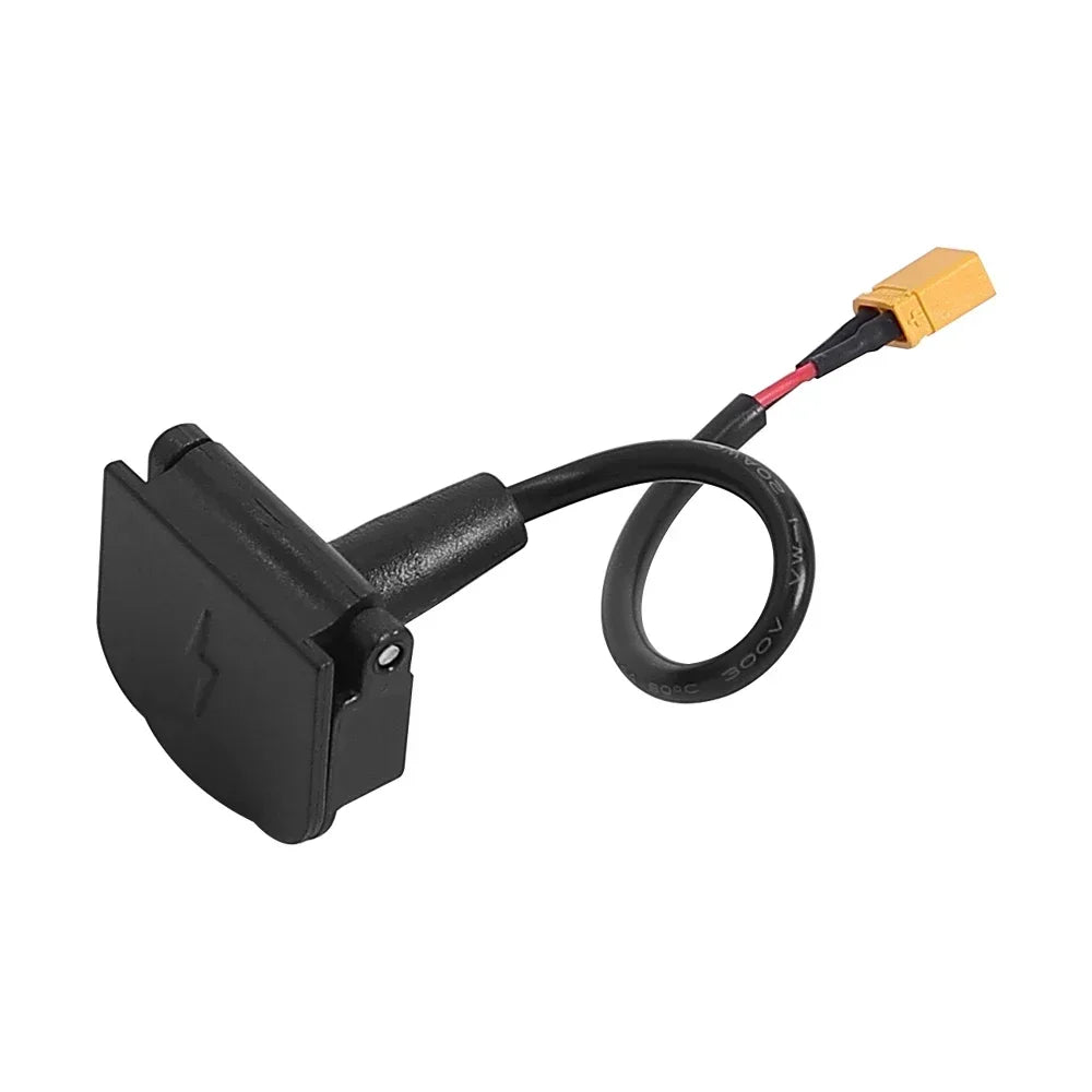 Charging Port Component Socket Plug Connecting Charging Interface Parts for Kugoo Kukirin G2 Max Electric Scooter