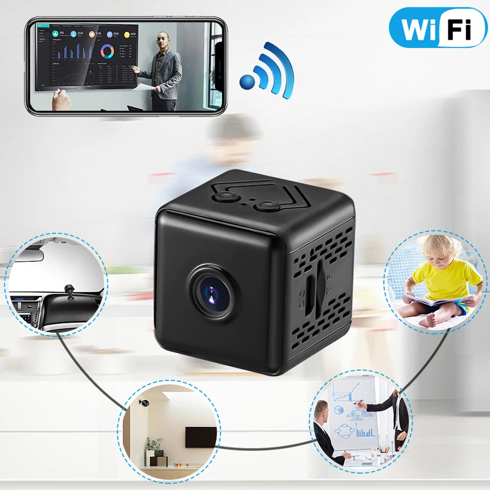 Surveillance Webcam Night Vision Home  Protection Camera Motion Detection Alarm Camcorder for Home Room Car