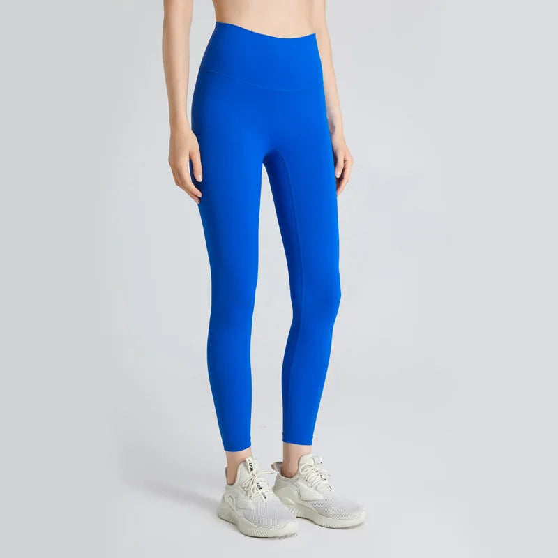 Women Yoga Leggings Gym Sports Pants With Pockets High Waist Tights Plus Size Fitness Pants Running Workout Training Trousers
