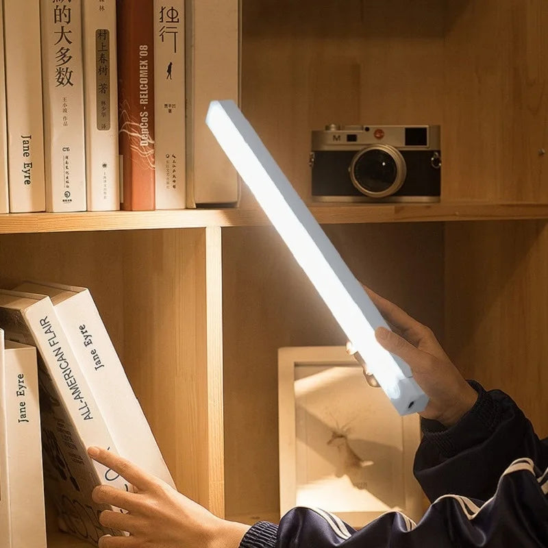 LED Motion Sensor Light Night Light Wireless USB Under Cabinet Light For Kitchen Cabinet Bedroom Wardrobe Sensor Indoor Lighting
