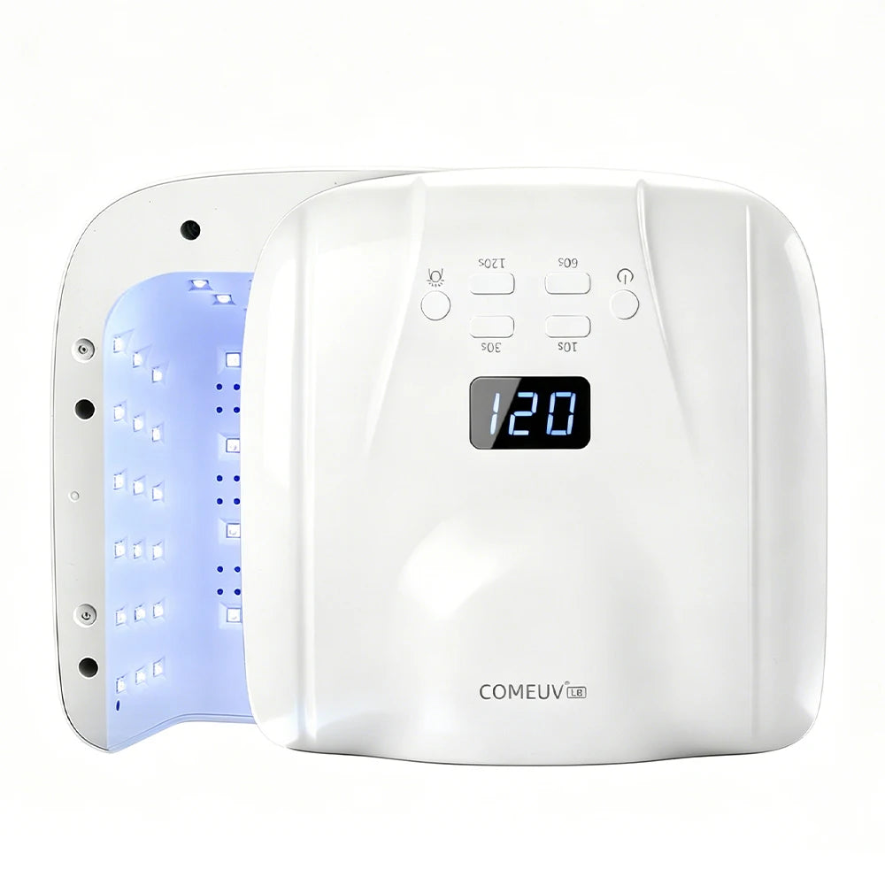 Comeuv Nail Lamp Single Toe Single Finger Gel Nail Curing Lamp Full Hand Fast Drying LED Light Nail Dryer Auto Sensor Dual Lamp