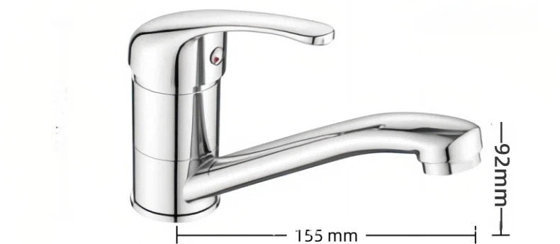 Wall Mounted Chrome Bathroom Shower Faucet Single Handle Bathtub Mixer Tap Hot Cold Water Valve with G1/2 Shower Hose Connector