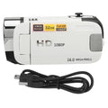 1080P HD 16MP Digital Camera 2.4 Inch Rotatable Screen Camcorder 16X Zoom HD Anti-shock Video Recorder with Fill Light