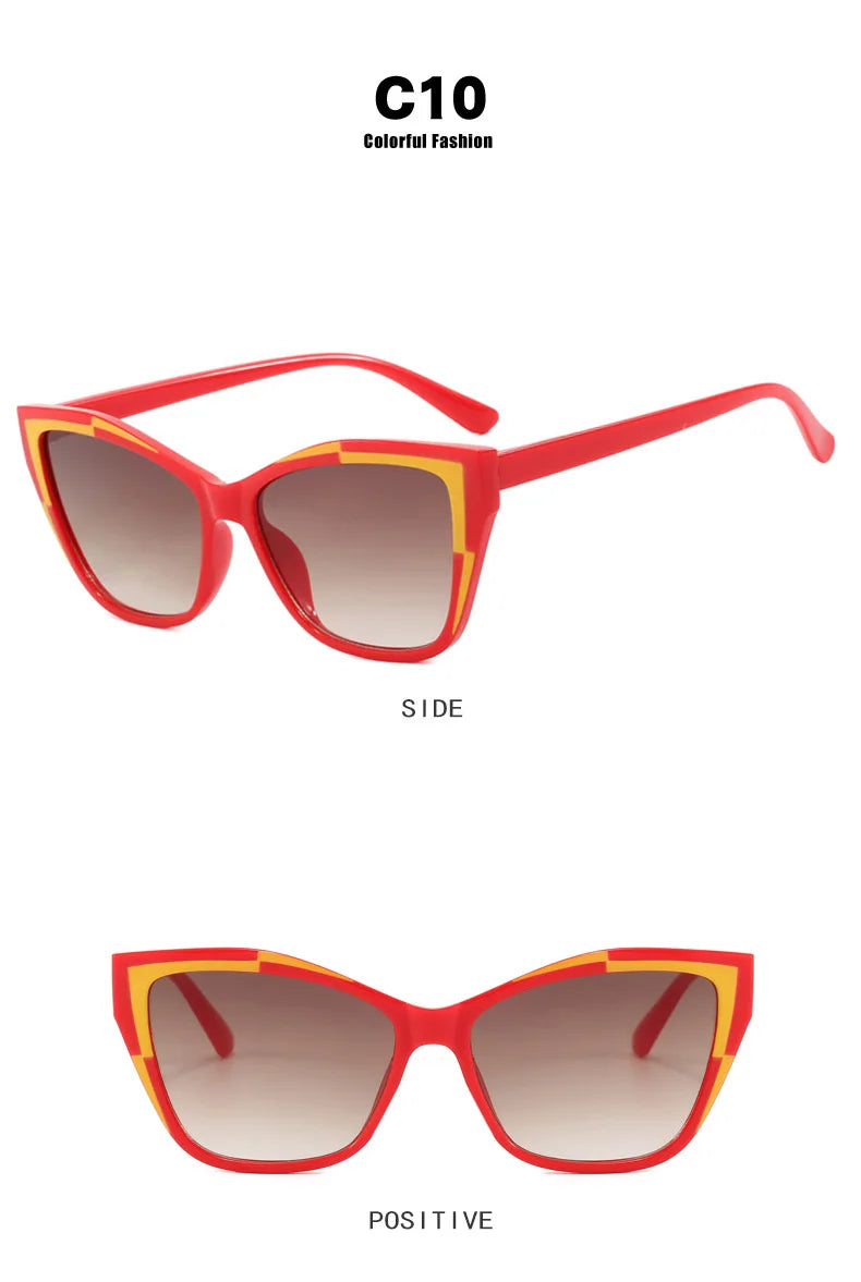 Vintage Brand Designer Cat Eye Glasses Blue Light Blocking Glasses Women Spectacle Computer Eye Protection Glass Unisex Lentes