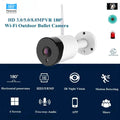 Wireless Security Camera 8.0MP FishEye Wifi IP Outdoor 3MP/5MP IR SD Slot CCTV Surveillance Panoramic View ICsee XM