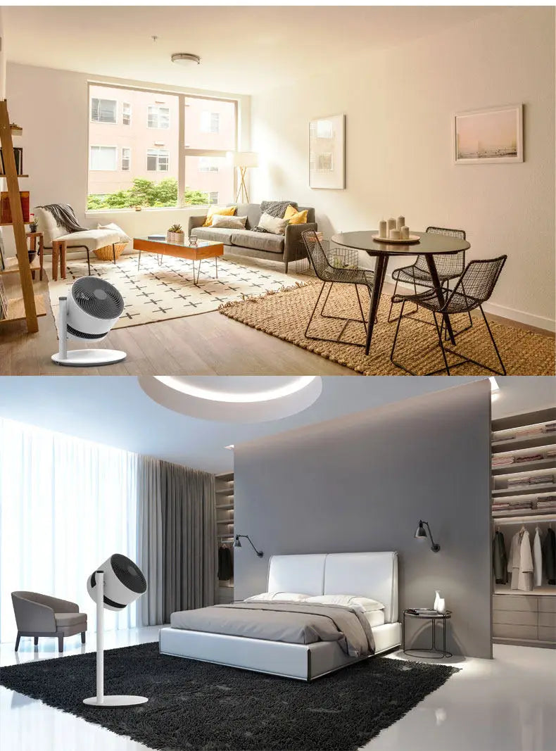 Air Circulator Fan Home Energy Saving Standing Quiet Floor Fan with Easy Cleaning and High Efficiency Ventilation Fans