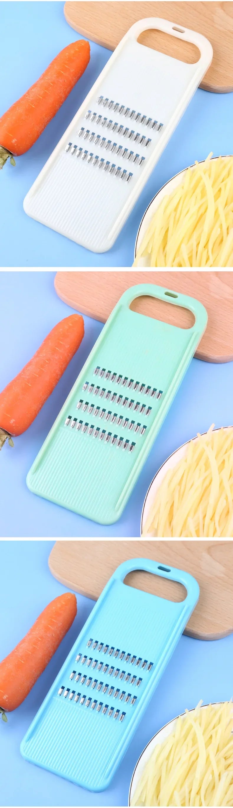 Manual Potatoes Carrots Cucumbers Slicer Stainless Steel Shredder Portable Kitchen Gadgets Kitchen Accessories Kitchen Tool
