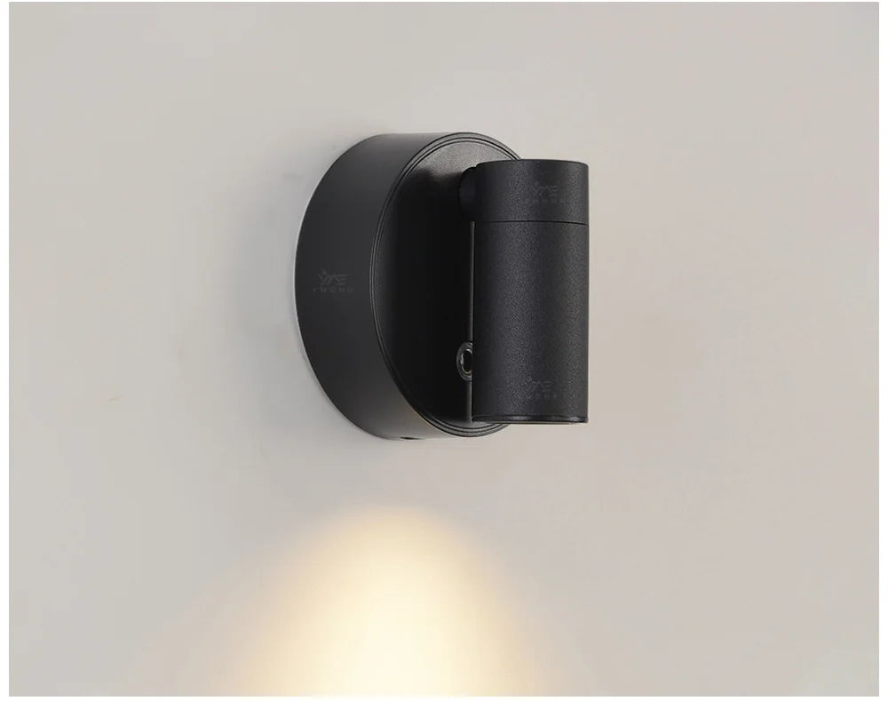 Dual Intelligent Control LED Light Magnetic USB Rechargeable Wall Lights Spotlight Stepless Dimmable Corridor Lamp Bedside Lamp