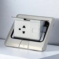Electrical Switches Desktop Socket EU/Universal Power Outlet Hidden Type Pop Up Floor Socket For Meeting Room