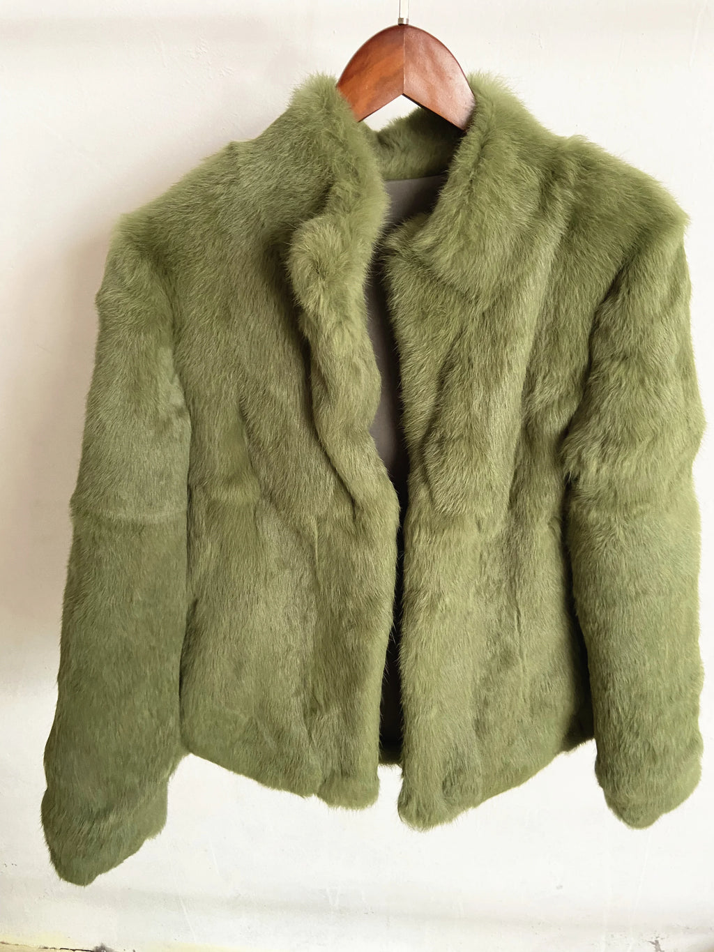 Natural Rabbit Fur Coat Women Winter Jacket Real Leather And Fur Bolero Women's Clothing Female Outerwears With 2025 Black Cold