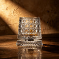 280ml Whiskey Glass The Crystal Rotates 360° White Wine and Cocktail Drinks Bar Party Cool Bar Accessories Unique Gift