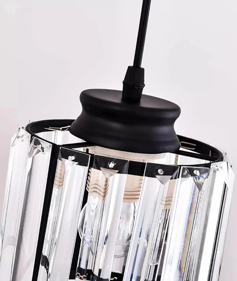 Staircase Pendant Lamp Modern Light Luxury Crystal Lamp Simple Living Room Lamp Duplex Hotel Lobby Interior Decoration Lighting
