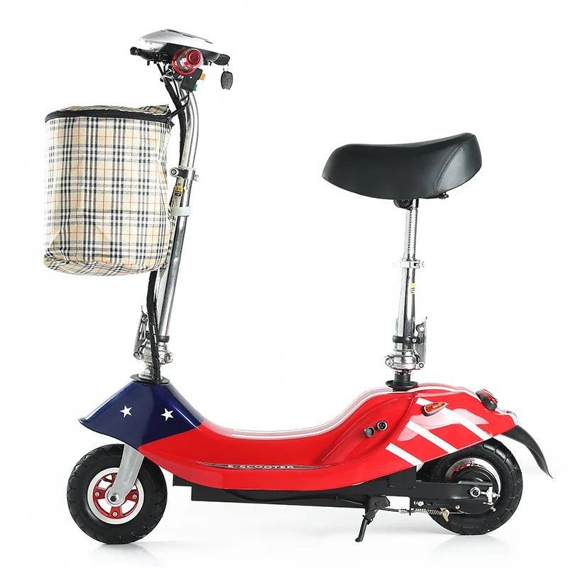 Electric Scooter Foldable E Scooter 350W 20KM/H for Adults Men Women Urban Commuting Outdoor Travel Campus Riding High Speed Lon