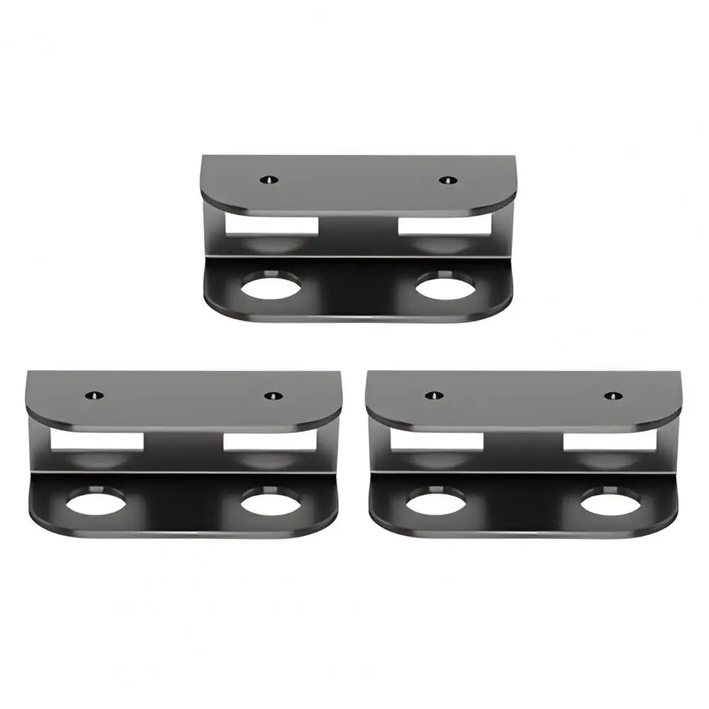 3Pcs Under Desk Laptop Storage Mount Ergonomic Laptop Holder Versatile Notebook Stand Multi-functional Portable Laptop Bracket