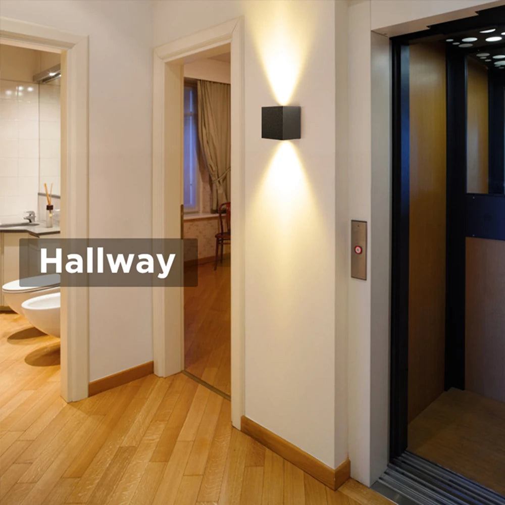 Modern Led Wall Lamp Indoor Decor Lamp Sconces Fixture for Living Room Kitchen Bedroom Waterproof Room Decoration Wall Light