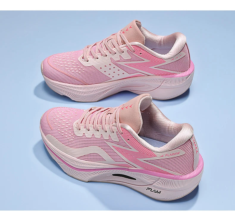Running Shoes Carbon Board Speciality Marathon Men Sports Breathable Lightweight Women's Comfortable Athletic Nonskid Sneakers